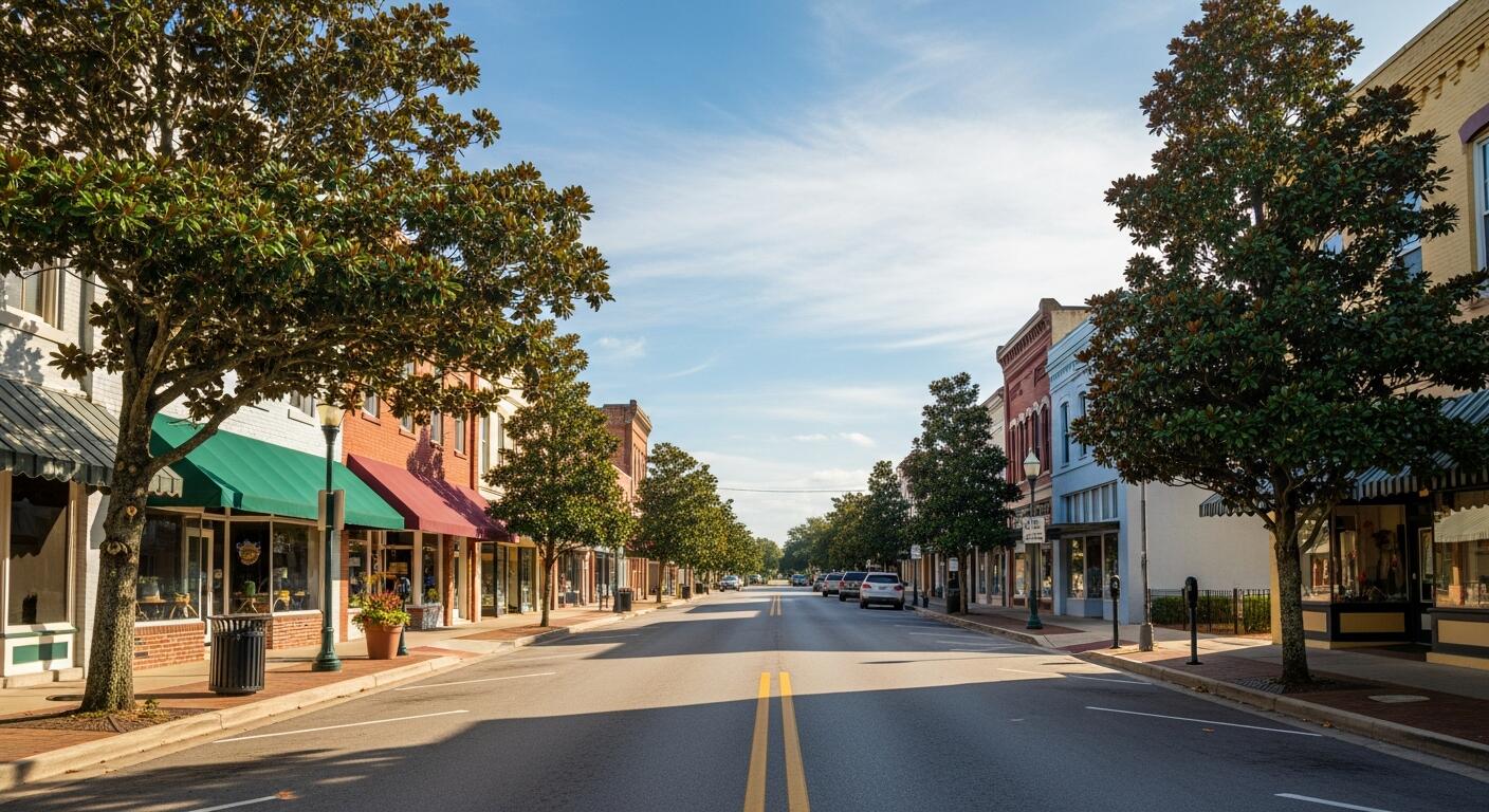 Downtown Marianna, Florida — Florida Panhandle land for sale, just 10 minutes from Blue Springs Ranch